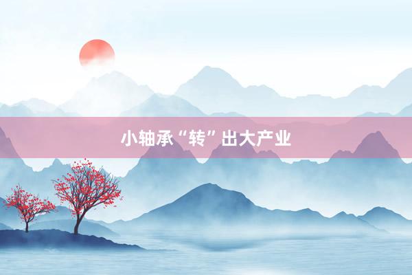小轴承“转”出大产业