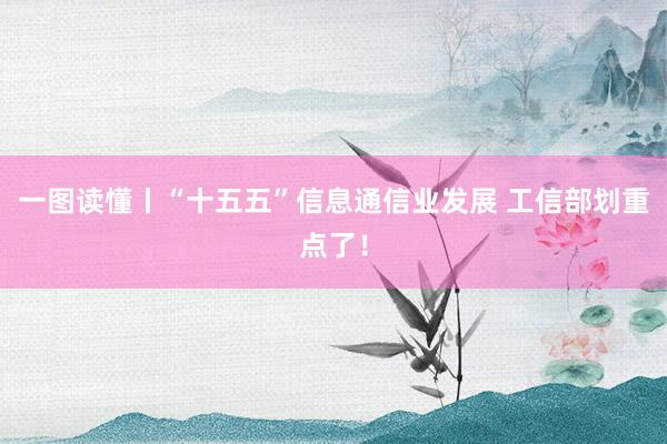 一图读懂丨“十五五”信息通信业发展 工信部划重点了！