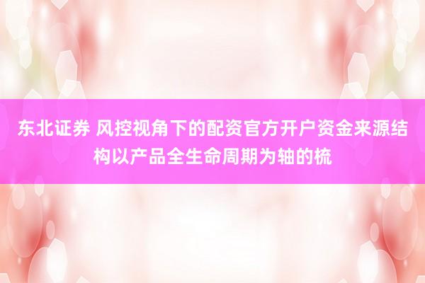 东北证券 风控视角下的配资官方开户资金来源结构以产品全生命周期为轴的梳